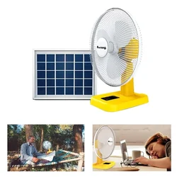 Sun King 16 inch Solar Powered Portable Fan, Cooling Time Up to 18 hrs